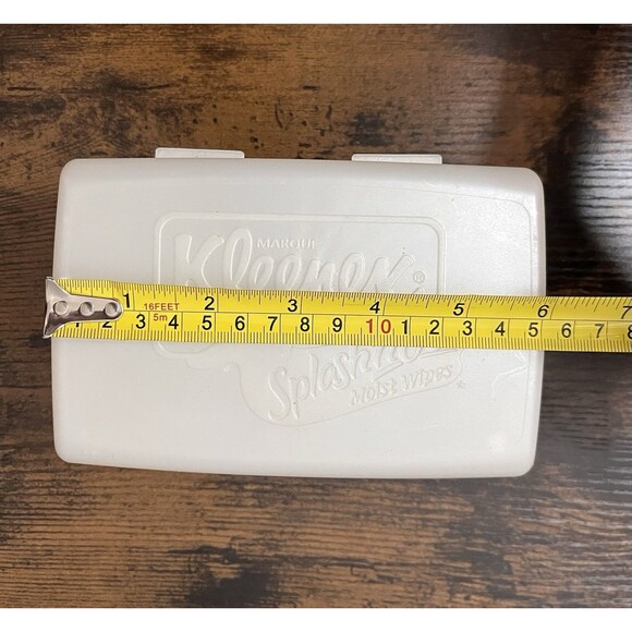 Kleenex Splash'n Go Moist Wipes Refillable Tub Hard Shell Container RARE - EMPTY - Picture 5 of 7